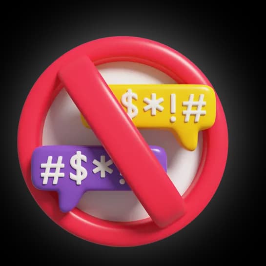 Запреты на слова, поведение и темы для общения